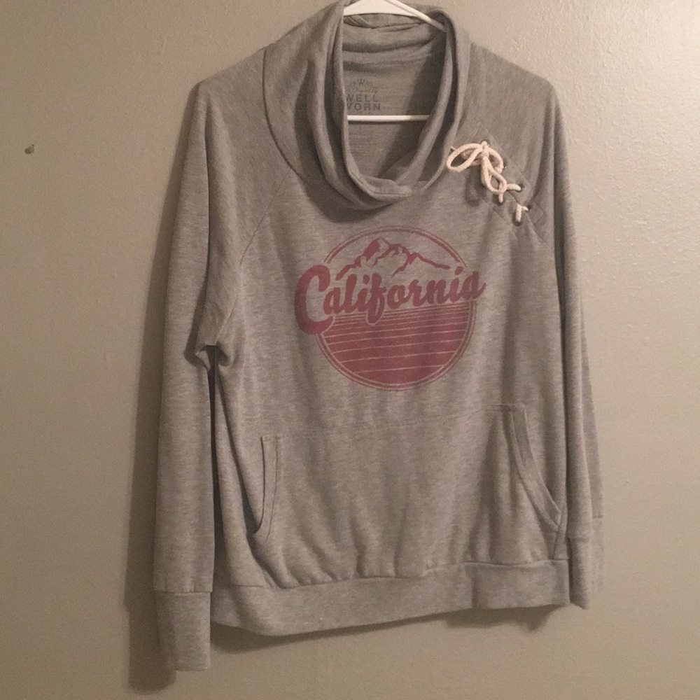 California Cowl Neck Sweater